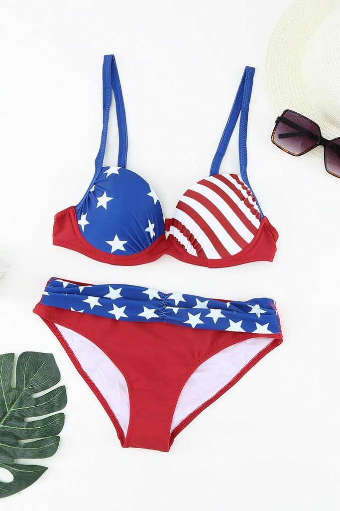 Ruched Bikini Set - 1 New Age Outlet
